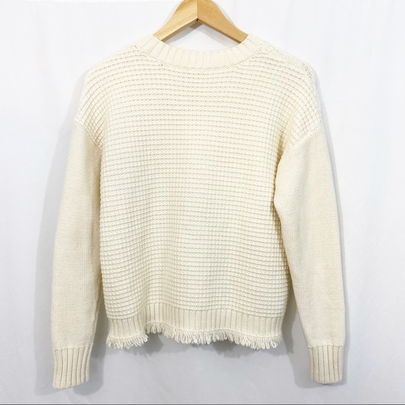 Madewell Stitchmix Wool Chunky Knit Sweater - Picture 6 of 10